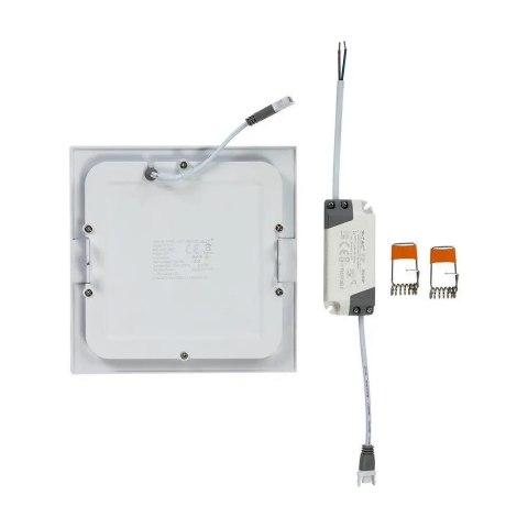 Plafon Panel LED V-TAC Premium Downlight 12W Kwadrat 170x170 VT-1207 4000K 1160lm