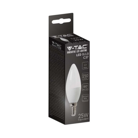 Żarówka LED V-TAC 2,9W E14 Świeczka VT-2323 6500K 250lm