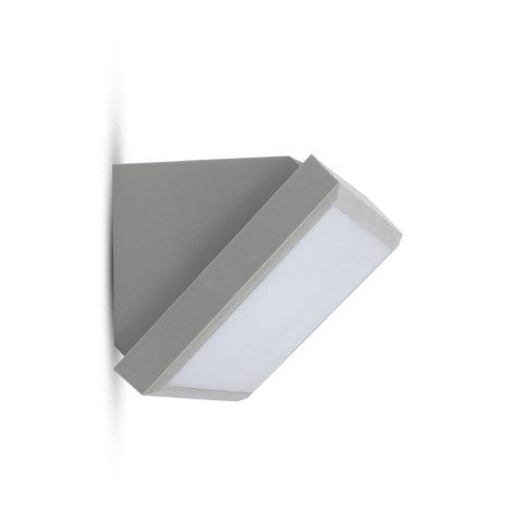 Lampa Kinkiet Oprawa Ścienna V-TAC 20W LED Ukośna Szara IP65 VT-8055-N 3000K 2050lm