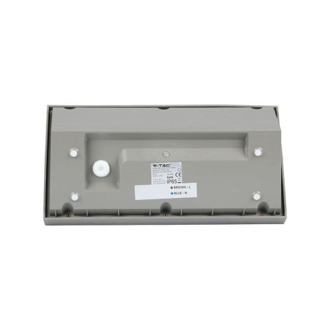 Lampa Kinkiet Oprawa Ścienna V-TAC 20W LED Ukośna Szara IP65 VT-8055-N 4000K 2050lm