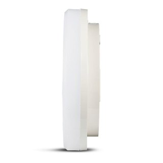 Plafon Natynkowy Okrągły V-TAC 15W LED SAMSUNG CHIP IP44 120Lm/W VT-8033 3000K 1850lm 3 Lata Gwarancji