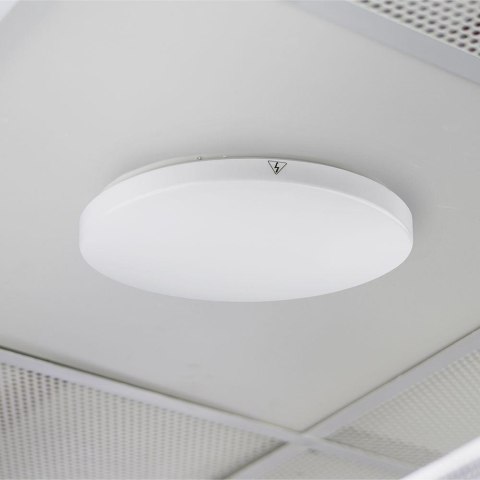 Plafon Natynkowy Okrągły V-TAC 15W LED SAMSUNG CHIP IP44 120Lm/W VT-8033 3000K 1850lm 3 Lata Gwarancji