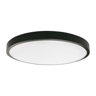 Plafon V-TAC 24W LED Okrągły IP44 30cm Czarny VT-8624B-RD 6500K 2400lm