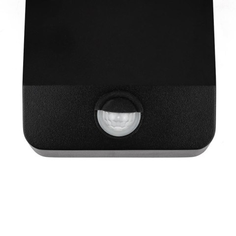 Naświetlacz Projektor Oprawa Elewacyjna V-TAC 17W LED Czujnik Ruchu Okrągła Czarna IP65 VT-11020S 4000K 2520lm