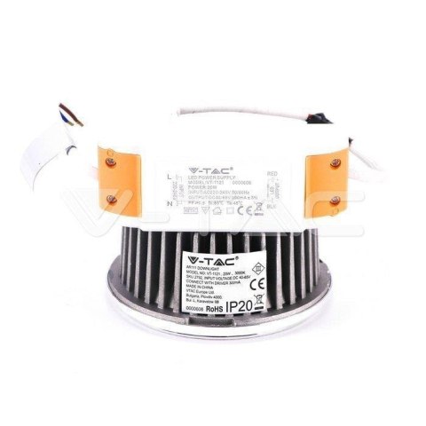 Żarówka LED V-TAC 20W G53 AR111 Wymienny reflektor 40st/20st VT-1121-N 4000K 1700lm