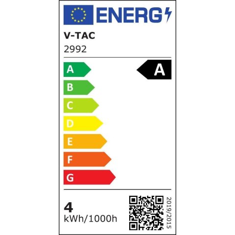 Żarówka LED V-TAC 4W E27 Filament Kula Glob G125 210Lm/W VT-2344 3000K 840lm
