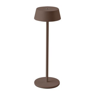 Lampka Biurkowa Nocna V-TAC 2W LED Ładowanie Ściemnianie IP54 Brąz Corten VT-7562-C 3000K 200lm