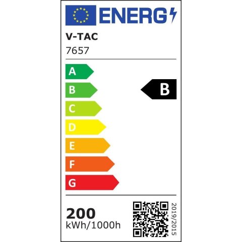 Oprawa LED High Bay V-TAC MEANWELL DRIVER 200W 185Lm/W VT-9219 6500K 37000lm 5 Lat Gwarancji