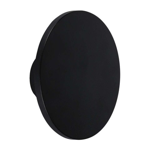 Oprawa Ścienna Kinkiet 12W V-TAC Czarny Okrągły IP65 VT-8612B-RD 3000K 1200lm