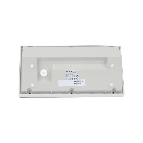Oprawa Ścienna V-TAC 20W LED Ukośna Biała IP65 VT-8055 6400K 2045lm