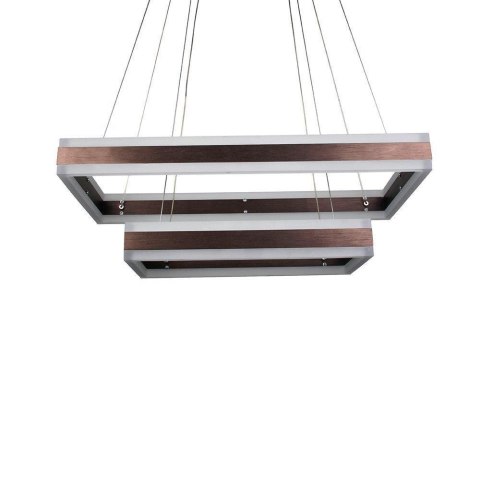 Oprawa Zwieszana LED V-TAC 100W Soft Light Chandelier Ściemnianie Kawowy VT-101-2D-C-N 3000K 6300lm 3 Lata Gwarancji