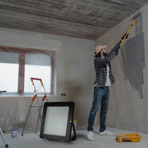 Projektor LED V-TAC 1000W LED SAMSUNG CHIP Czarny 120Lm/W VT-1055 4000K 120000lm 5 Lat Gwarancji