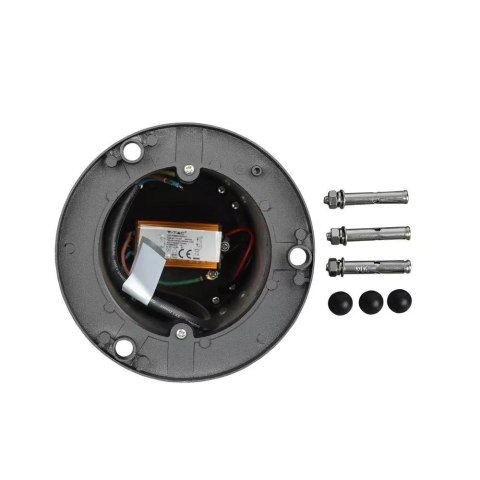 Słupek Ogrodowy V-TAC 10W LED IP65 Czarny 80cm VT-820-B-N 6400K 1000lm
