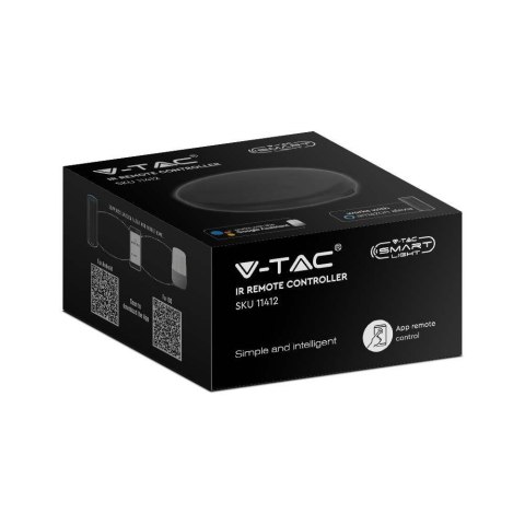 Sterowanie Uniwersalne Zdalne IR V-TAC SMART WiFi Podczerwień SMART Life Alexa Google Home