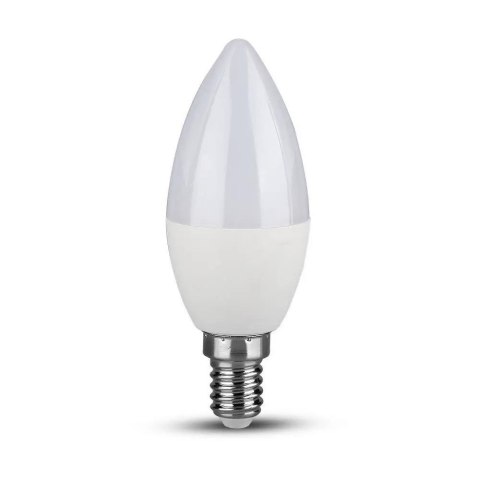 Żarówka LED V-TAC SAMSUNG CHIP 5.5W E14 Świeczka Ściemnialna VT-293D-N 4000K 470lm 5 Lat Gwarancji