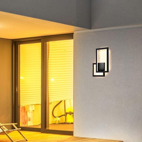 Kinkiet Ścienny LED V-TAC 20W Czarny VT-11120-B 3000K 2400lm