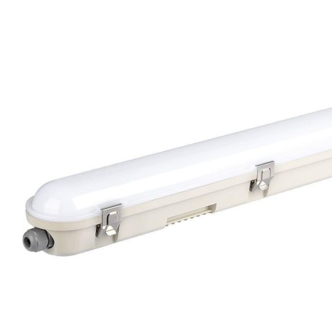 Oprawa Hermetyczna LED Awaryjna CNBOP Batertech SAMSUNG CHIP 48W 150cm 120Lm/W ML SS Clip VT-150048 4000K 5760lm