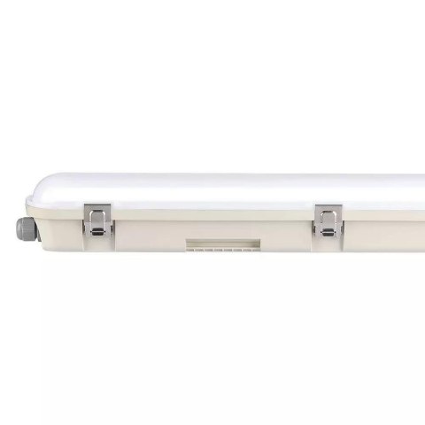 Oprawa Hermetyczna LED Awaryjna CNBOP Batertech SAMSUNG CHIP 48W 150cm 120Lm/W ML SS Clip VT-150048 4000K 5760lm