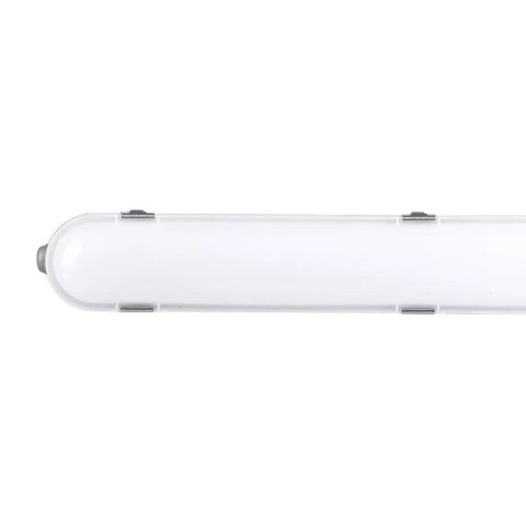 Oprawa Hermetyczna LED Awaryjna CNBOP Batertech SAMSUNG CHIP 48W 150cm 120Lm/W ML SS Clip VT-150048 4000K 5760lm