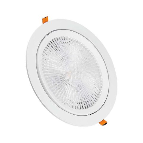 Oprawa V-TAC LED Downlight SAMSUNG CHIP 10W Ruchoma VT-2-10 6500K 1060lm 5 Lat Gwarancji