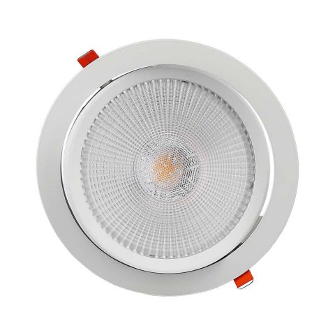 Oprawa V-TAC LED Downlight SAMSUNG CHIP 20W Ruchoma VT-2-20 3000K 1865lm 5 Lat Gwarancji