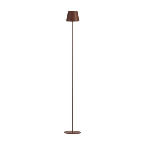 Lampa Podłogowa V-TAC 4W LED Brąz Corten IP54 Ładowalna VT-7544-C 3000K 300lm