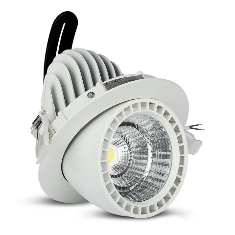 Oprawa 33W LED V-TAC Downlight Okrągły Biały typu ślimak VT-2933 4000K 2650lm