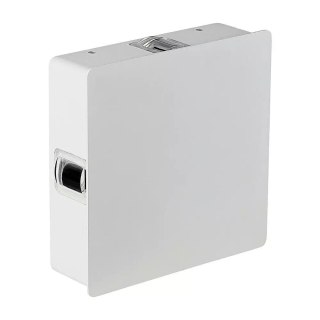 Oprawa Ścienna V-TAC 4W LED IP65 Biały Kwadrat VT-704 3000K 428lm