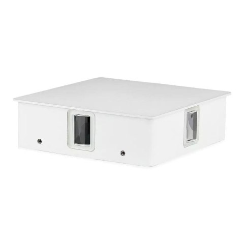Oprawa Ścienna V-TAC 4W LED IP65 Biały Kwadrat VT-704 3000K 428lm