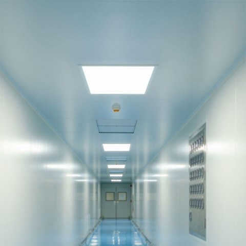 Panel LED Awaryjny CNBOP Batertech 45W 600x600 CRI95+ VT-6245 3000K 3600lm