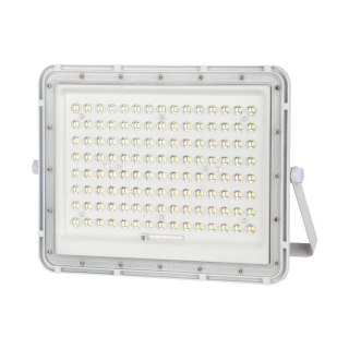 Projektor LED Solarny V-TAC 20W Pilot, AUTO, Timer, IP65 Biały VT-180W-W 4000K 1800lm