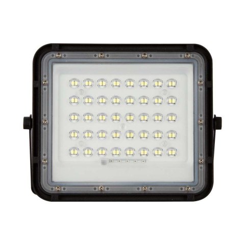 Projektor LED Solarny V-TAC 6W Pilot, AUTO, Timer, IP65 Czarny VT-40W 6400K 400lm