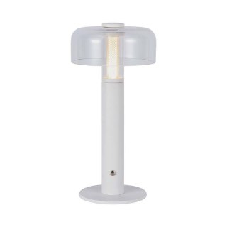 Lampka Biurkowa Nocna V-TAC 1W LED 30cm Ładowanie USB Ściemnianie Biała VT-1049 3000K 100lm