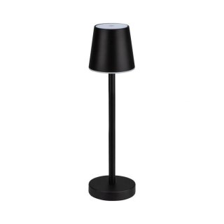 Lampka Biurkowa Nocna V-TAC 3W LED Ładowanie Ściemnianie Czarna VT-7703 3000K 70lm