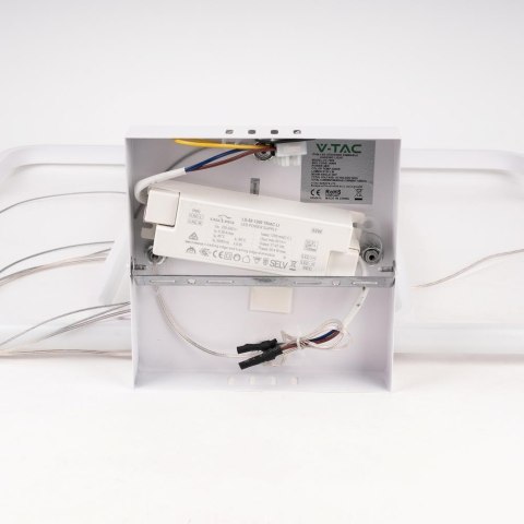 Oprawa Zwieszana V-TAC 48W LED Ściemnialna Biała VT-7909 3000K 5150lm