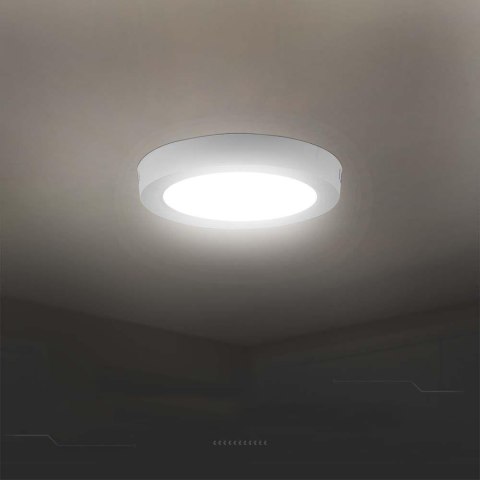 Panel LED V-TAC Natynkowy Premium Downlight 6W Okrągły fi120 VT-60006 3000K 660lm
