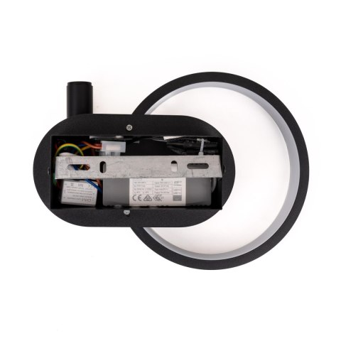 Oprawa Kinkiet Ścienny V-TAC LED 14W Czarna VT-7906 3000K 1500lm