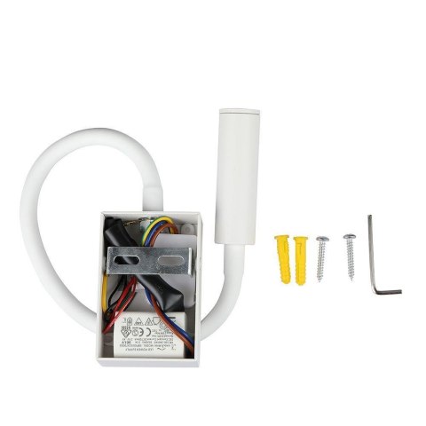 Oprawa LED V-TAC 3W Kinkiet Hotel Łóżko Włącznik Biały COB CREE VT-2913 3000K 180lm 3 Lata Gwarancji