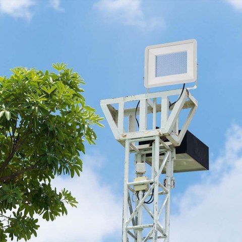 Projektor LED V-TAC 200W SAMSUNG CHIP PRO-S Biały VT-44206 4000K 17540lm 5 Lat Gwarancji