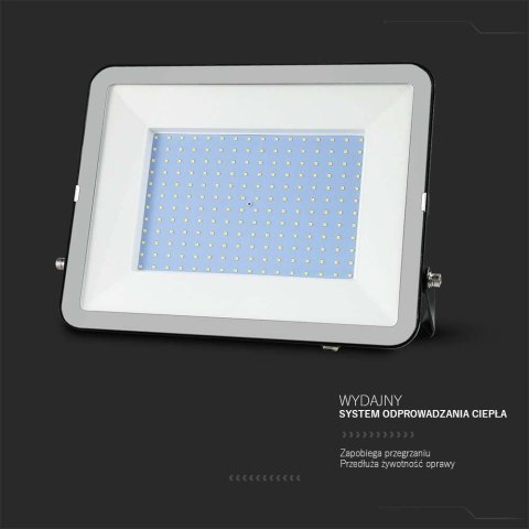 Naświetlacz Projektor LED V-TAC 300W SAMSUNG CHIP PRO-S Czarny VT-44300 4000K 26390lm 5 Lat Gwarancji