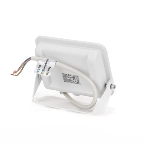 Naświetlacz Projektor LED V-TAC 30W SAMSUNG CHIP PRO-S Biały VT-44030 6500K 2505lm 5 Lat Gwarancji