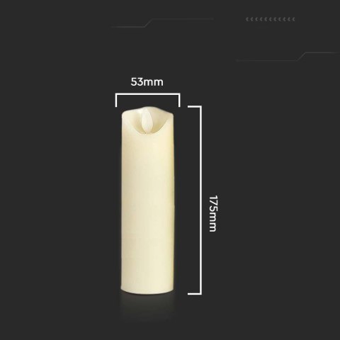 Świeca LED V-TAC Candle 53x175mm VT-7568 2700K