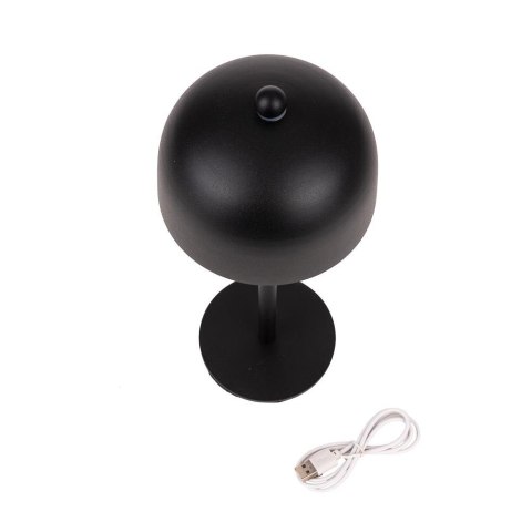 Lampka Biurkowa Nocna V-TAC 3W LED 30cm Ładowanie USB Ściemnianie Czarna VT-1052 3000K-6000K 200lm