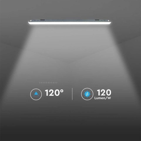 Oprawa Hermetyczna V-TAC X-SERIES 120cm 36W 120Lm/W VT-1253 6500K 4320lm