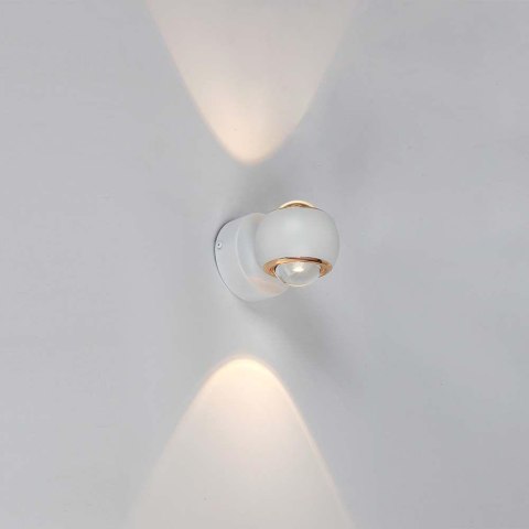 Oprawa Ścienna V-TAC 10W LED Kinkiet Góra Dół Biała VT-7504 3000K 950lm