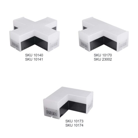 Lampa Oprawa V-TAC 40W Liniowa LINEAR LIGHT do łączenia Czarna VT-4140 4000K 4300lm 3 Lata Gwarancji