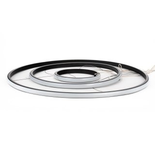 Lampa Wisząca Żyrandol Oprawa Zwieszana V-TAC 32W LED Czarna VT-7816 3000K 3880lm