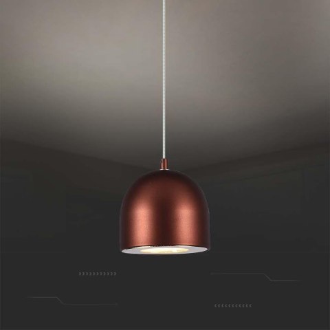 Oprawa Zwieszana V-TAC LED 8,5W 100cm Regulowana, Dotykowy włącznik Brązowa VT-7795 3000K 850lm