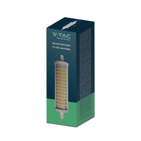 Żarówka Żarnik LED V-TAC 16W R7S Ceramika VT-2118 6400K 2000lm