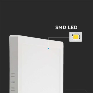 Panel LED V-TAC Natynkowy Premium Downlight 18W Kwadrat 220x220 VT-61018 6500K 1980lm